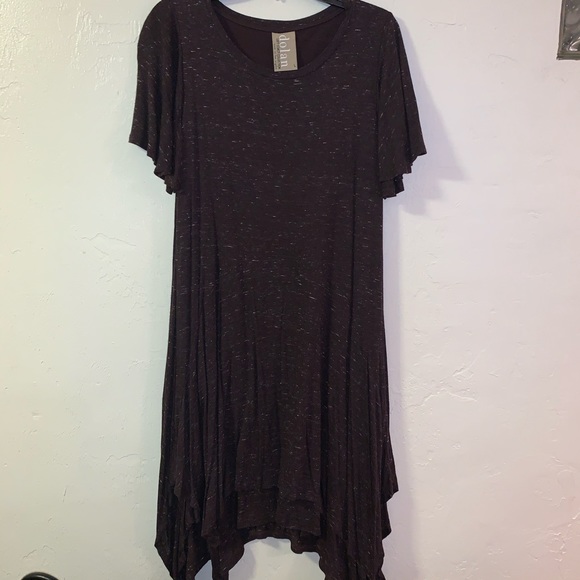 coast dip hem dress